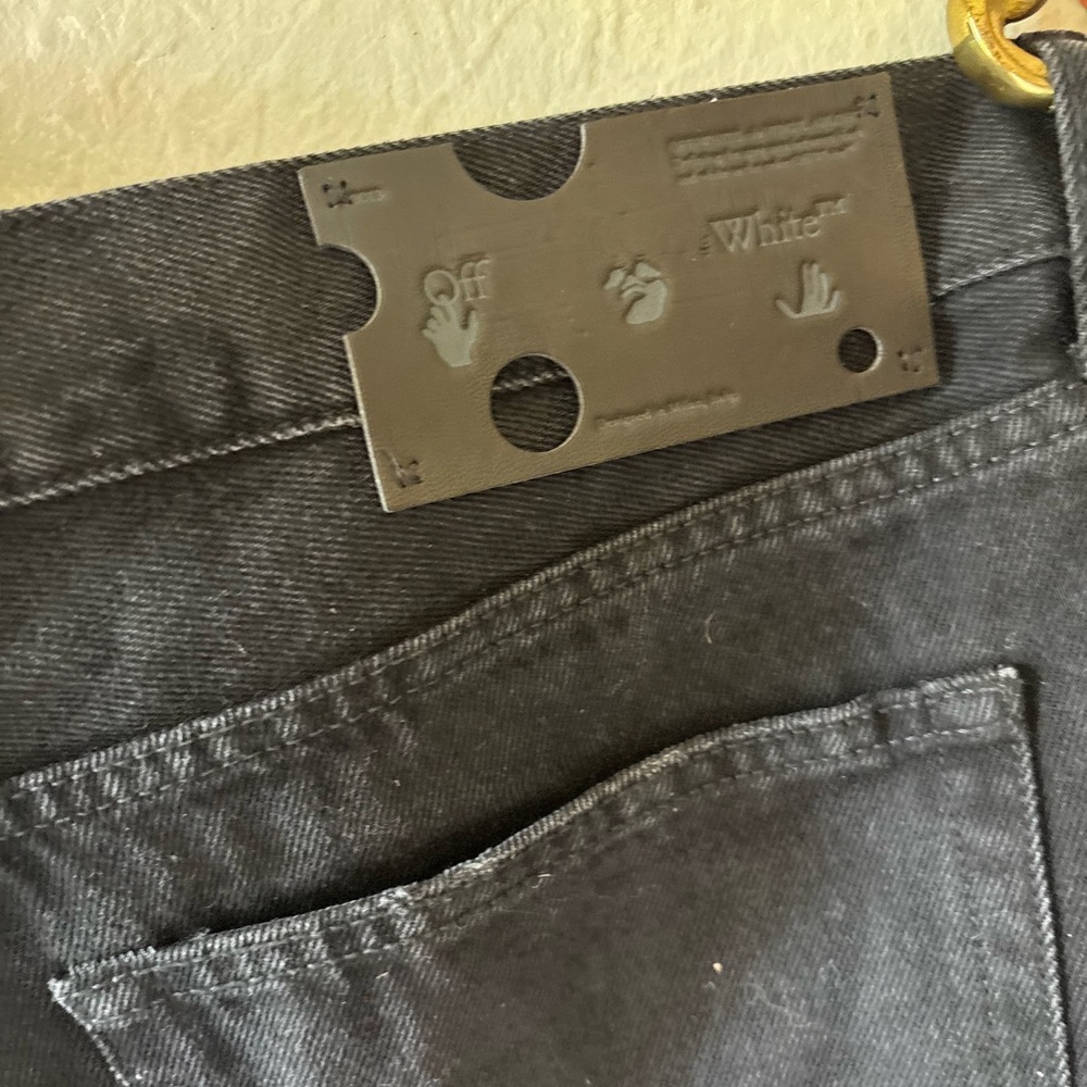 Off White Men's Black Jeans‎ nwot - Picture 5 of 7